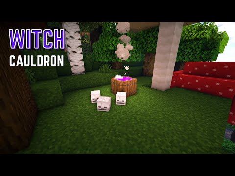 Witch Cauldron in Minecraft