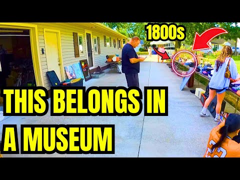 THEY SOLD THIS 100-YEAR-OLD YARD SALE ANTIQUE FOR $5!