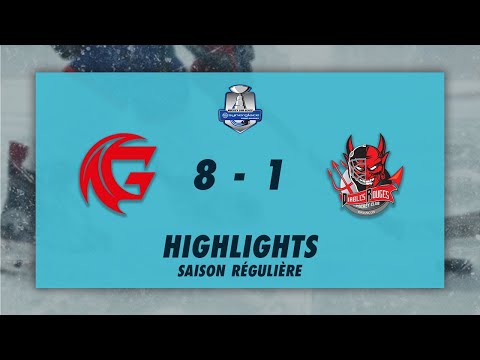 Gothiques d'Amiens 8-1 Diables Rouges de Briançon - Highlights - Synerglace Ligue Magnus 2022/23