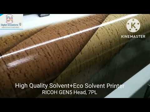 Avighna R2R SES 3204 Ricoh Gen 5 Solvent Printing Machine