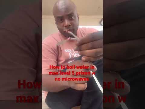 #howto boil water and #prisonfood with no microwave or stove. #prisontok #prisonstory