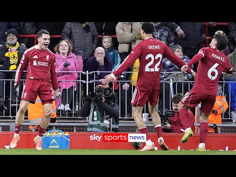 "A clever footballer" | Reaction as Florian Wirtz scores first Liverpool goal in Wolves win