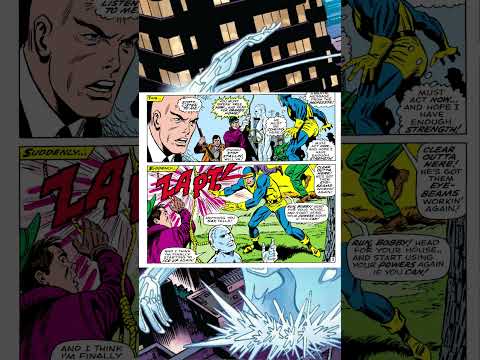 Comic Origins: Ice Man #marvel #mcu #marvelstudios #deadpool3 #xmen #mutants #iceman #fantasticfour