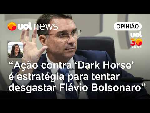 ‘Dark Horse’ é carta que Flávio Bolsonaro quer tirar de cena, diz Carla Araújo