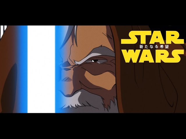 הגיית וידאו של Star Wars Visions בשנת אנגלית