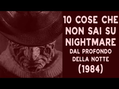 10 COSE CHE NON SAI SU NIGHTMARE 1984 STORIA E CURIOSITÀ   THE 80s DATABASE
