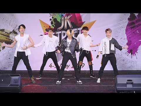 190504 Helios cover SHINee - Replay + Juliette + WANT + Lucifer @ SQ1 JK Street Cover Dance 2019