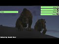 Ice Age 2002 Tiger Attack With Healthbars