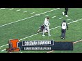 Coleman Hawkins Makes 30 YD FG At Illinois Spring Football Game