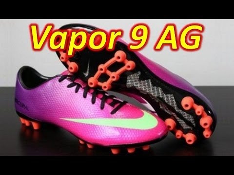 Nike Mercurial Vapor 9 IX AG Fireberry - Unboxing + On Feet