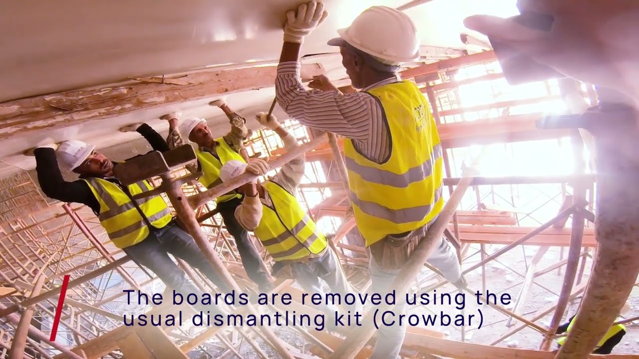 Dismantling of Acrow Board Process
