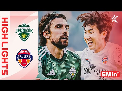[5Min H/L] K LEAGUE 1 R8 Jeonbuk vs Jeju