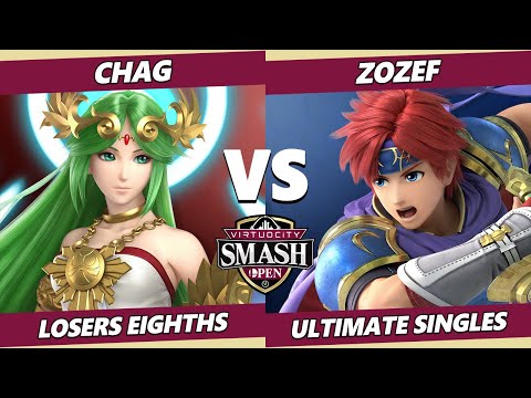 Virtuocity 2022 Top 8 - Chag (Palutena) Vs. ZoZef (Roy) SSBU Ultimate Tournament