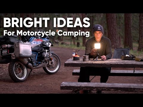 New Gear & Tips for Motorcycle Camping & Cooking