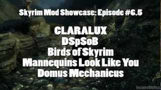 Skyrim Mod Showcase: #6.5 - CLARALUX, DSpSoB, Birds, Mannequins, and Domus Mechanicus