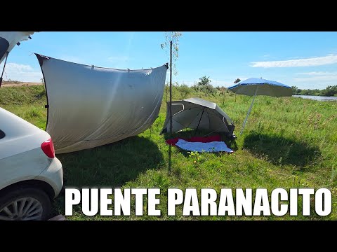 Campamento a la Orilla del Rio en Villa Paranacito | Invasión de Camalotes