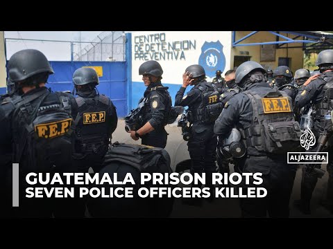 Seven police officers killed after riots in three Guatemalan prisons