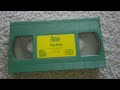 My Sesame Street Home Video Sing Along 1987 Green Tape VHS Review
