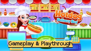 Street Food Delivery Boy: Hot Dog Maker - Android / iOS Gameplay