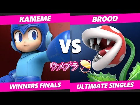 Umebura SP4 SSBU - R2G | Kameme (Mega Man, Wario) Vs. Brood (Piranha Plant) Ultimate Winners Finals