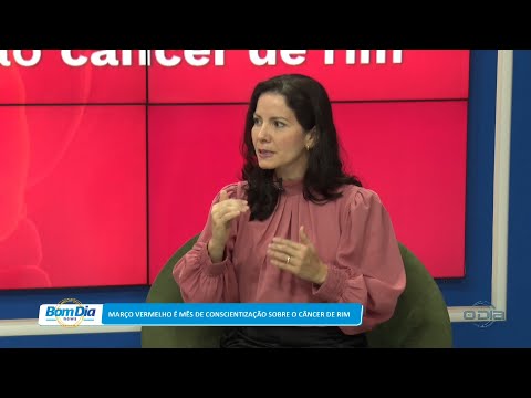 Março Vermelho é mês de conscientização sobre o Câncer de Rim 02 03 2023