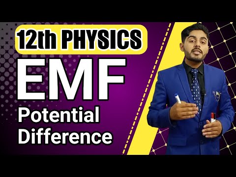 EMF class 12 | Electromotive force class 12 | difference between  potential difference and emf