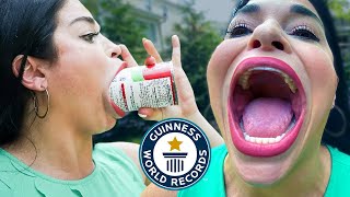 She has the world&#39;s largest mouth! - Guinness World Records