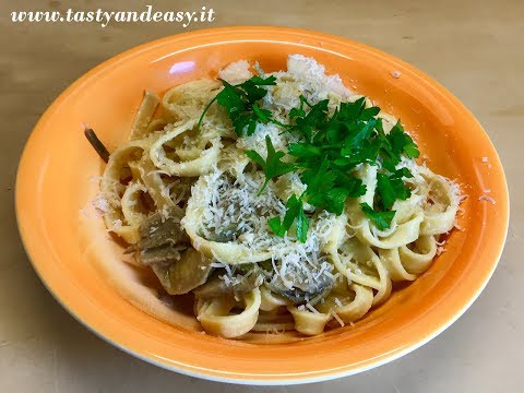 Tagliatelle ai Carciofi Ricetta Veloce e Gustosa