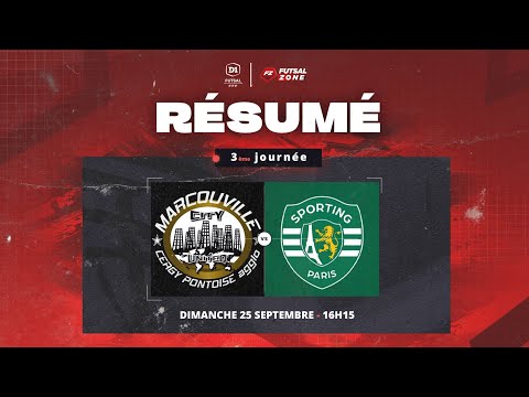 D1 Futsal - J3 Marcouville City CP vs Sporting Club Paris