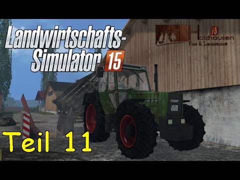 Let's Play Together Landwirtschafts Simulator 15 Teil 11 Dreschen [Holzhausen]