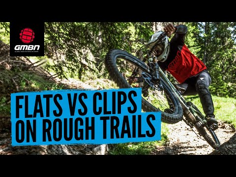 Flat Pedals Vs Clipless Pedals | Which Is Fastest On Rough MTB Trails?