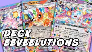 Deck Flareon ex com Sylveon ex e Espeon ex - Pokemon TCG Live Gameplay