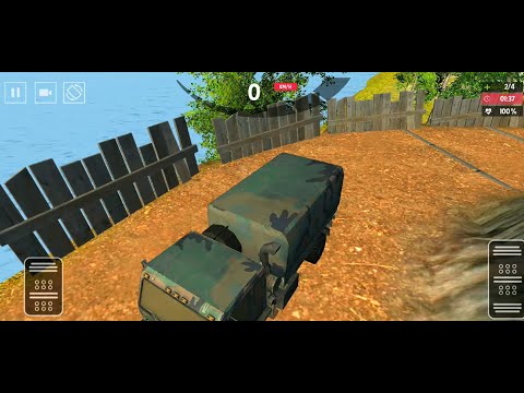US Army Truck Drive Offroad - Android Gameplay - snimagames.