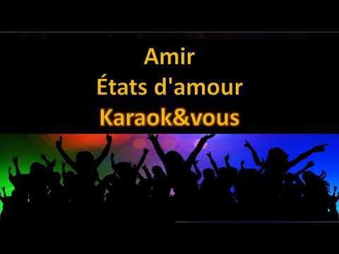 Karaoké Amir - États d'amour