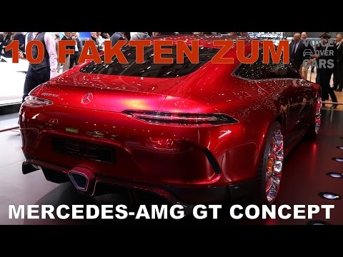 Mercedes-AMG GT Concept - Bringt Daimler nun den Porsche Panamera und Tesla Killer?