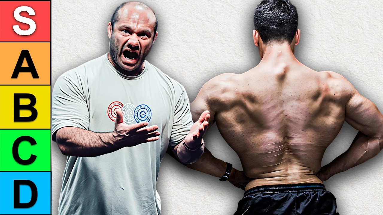 Ranking the Worst and Best Back Exercises (ft. Dr. Mike Israetel)