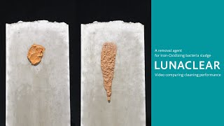 花王  LUNACLEAR: Cleaning Comparison for Iron Bacteria Sludge Removal