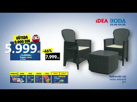 IDEA i RODA | Super vikend uz Super karticu 03-04.06.2023.