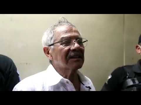 Exguerrillero césar Montes da declaraciónes tras su captura.