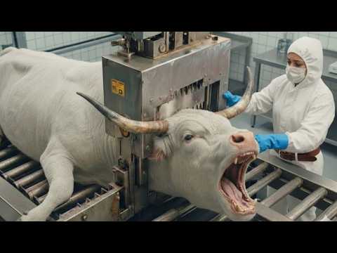 Dentro de la fábrica: Cómo se fabrican productos multimillonarios con cuerno de toro blanco