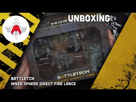 Battletech: Inner Sphere Direct Fire Lance - Unboxing