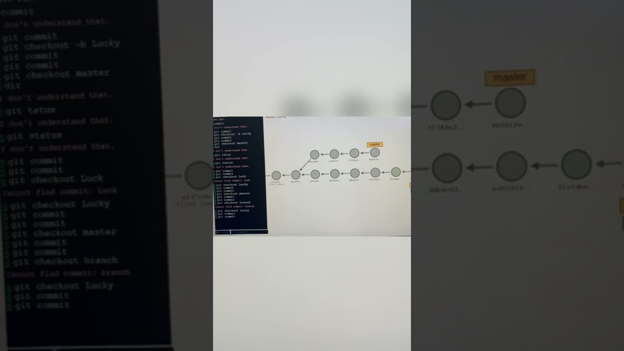Practice git #short #git #practice.   https://git-school.github.io/visualizing-git/