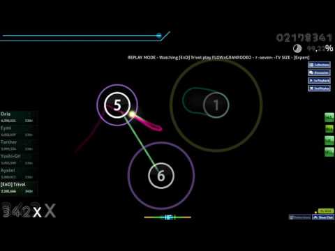 [EnD] Trivel | FLOWxGRANRODEO - 7 -seven- -TV SIZE - [Expert] | 5.28☆ 99.52% FC 184PP