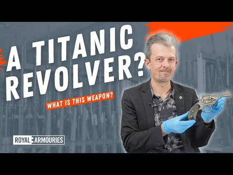 Webley Mk IV Revolver from Titanic's White Star Line, with firearms expert Jonathan Ferguson