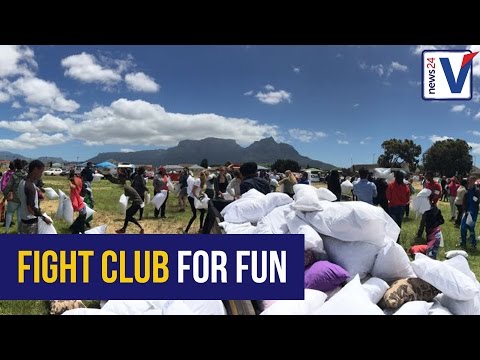 WATCH: Pillow fight club for five charities in the Cape