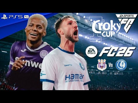 Anderlecht vs KAA Gent - Belgian Croky Cup Quarter Final 2025/25 Full Match | PC™ [4K60]