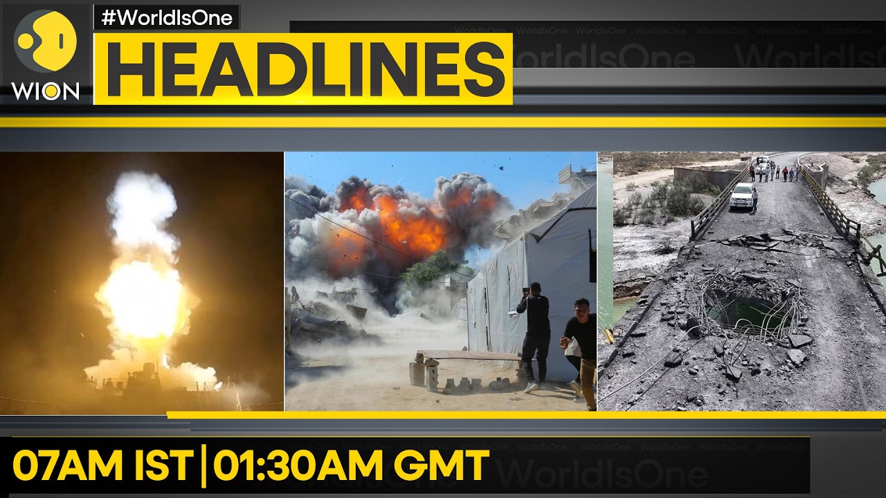 US-Iran War: Bridges, Water Plant Hit as Iran, US Expand Target | WION HEADLINES