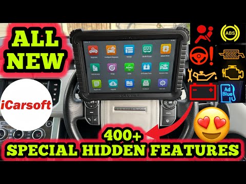 2026 Flagship King Tested !  iCarsoft CR Ultra P – Topology & Online Programming Perfected+One-Click Land Rover Hidden Features