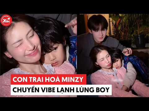 Con trai Hòa Minzy 7 tuổi chuyển vibe lạnh lùng boy #hoaminzy #yannews