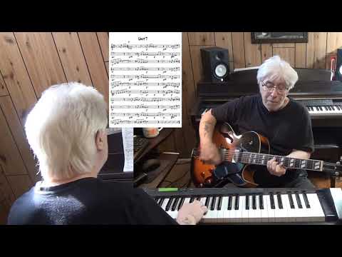 Unit 7 - Jazz guitar & piano cover ( Sam Jones )